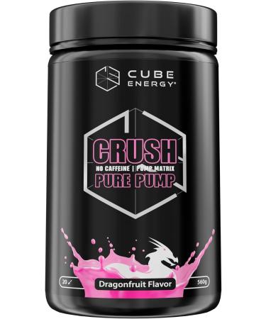Cube Energy Pre Workout Pump Booster - Kafein-Free Dragonfruit | L-Citrulline L-Arginine Amaranth Extract Glycopump & Glycerol Powder - 20 Portions 560g - Buy Online on GoSupps.com