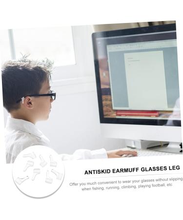 Uonlytech 100 Pcs Glasses Leg Covers & Slip-Proof Sunglasses Holders | Anti-Slip Ear Hooks & Accessories for Comfort & Style - Buy Online on GoSupps.com