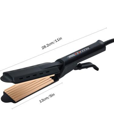2'' Fluffy Hairstyle Hair Crimper Iron for Perfect Curls - Corrugation Hair Iron for Stylish Look - Buy Online on GoSupps.com
