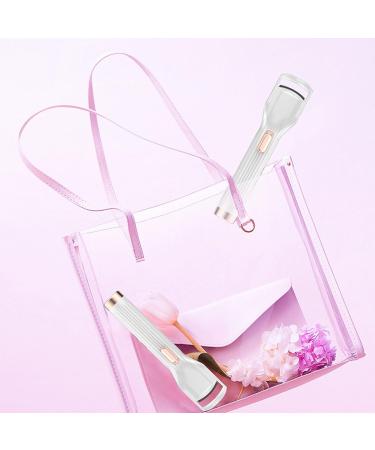 Electric Eyelash Curler Wide Silicone Pad Ergonomic Heated Eyelash Blower for Home - Buy Online on GoSupps.com