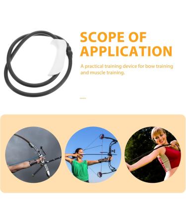 Happyyami Bow Training Stretch Resistance Band - Premium Elastic Archery Trainer & Exercise Rope for Enhanced Performance - Buy Online on GoSupps.com