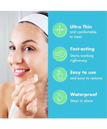 MedVance Advanced Hydrocolloid Acne Patches - Blemish & Zit Patches for Day and Night Use - Buy Online on GoSupps.com