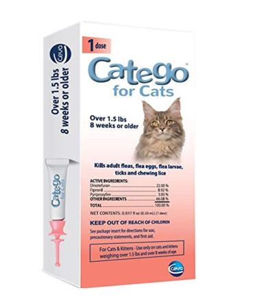 Catego Flea & Tick Control for Cats (Single Dose) - Buy Online on GoSupps.com