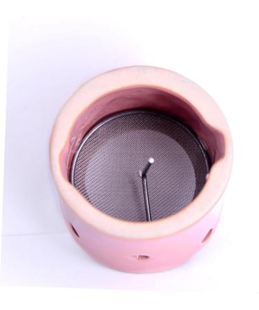 Beavorty 2 STK MOXA Burner Set - Porcelain Moxa Heating Device for Face Massage | Moxibustion & Massage Pot | Ceramic Pink Moxa Holder - Buy Online on GoSupps.com