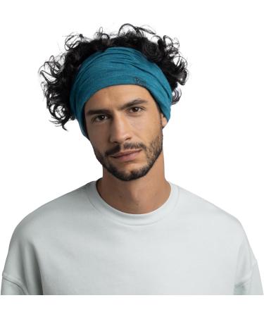 Buff Unisex Merino Lightweight Teal Blue Neckwear Fashion Scarf - One Size Perfect for All Seasons | International Shipping Available - Buy Online on GoSupps.com