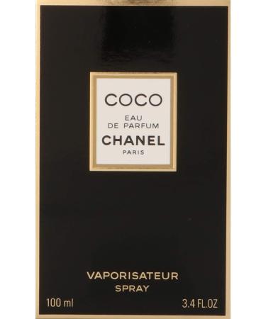 Coco by Chanel for Women Eau De Parfum Spray 3.4 Ounce 3.4 Fl Oz (Pack of 1)