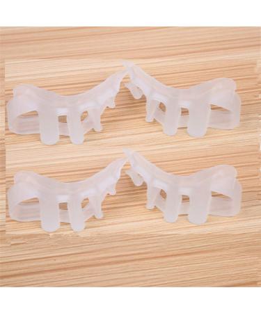 Toe Separator Silicone for All Toes - Hallux Valgus Correction | Soft Gel BPA-Free 2 Pairs - Buy Online on GoSupps.com