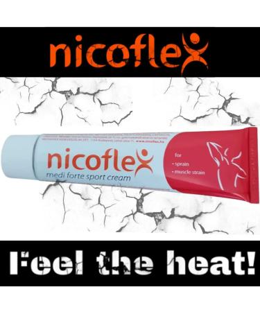 Nicoflex Capsaicin Ointment 50g | Heat Relief for Muscle Relaxation & Enhanced Circulation | Recommended by Top Athletes | Pain Relief for Active Lifestyles - Buy Online on GoSupps.com