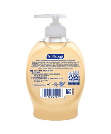 Softsoap Moisturizing Liquid Hand Soap with Milk Protein and Honey 7.5 oz - Pack of 6 - Buy Online on GoSupps.com