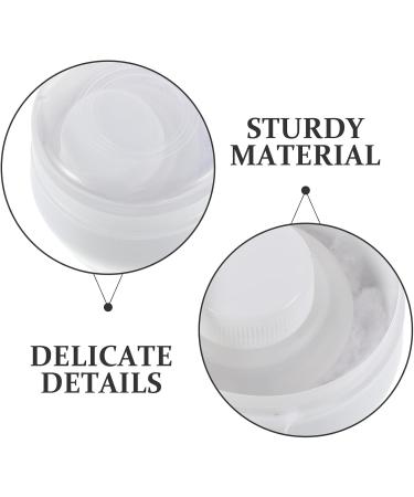 Lot de 2 Bo tes Poudre pour B b avec Houppettes Douces R cipient Portable Blanc Compact Dosage Pr cis tui Rechargeable pour Soins et Voyages B b  - Buy Online on GoSupps.com