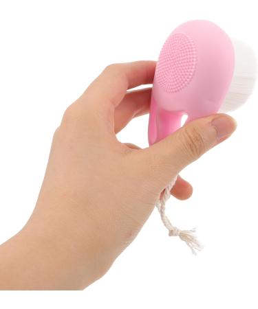 Beavorty double sided face brush face scrubber face cleansing brush facial brush facial wash brush face brush exfoliator facial cleansing brush soft artificial fiber cleaning brush - Buy Online on GoSupps.com