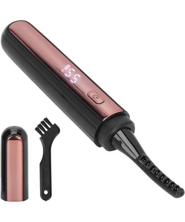 Verdant Touch Heated Eyelash Perm Electric Eyelash Curler USB Rechargeable with LCD Display 4-Level Heat Heated Eyelash Perm for Women Black - Buy Online on GoSupps.com