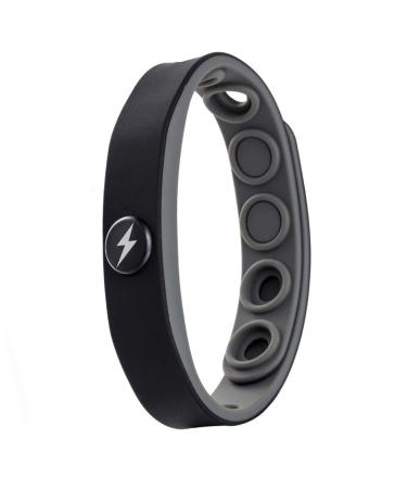 Anti Static Bracelets Silicone Release Negative Ions Comfortable Soft Remove Static Silicone Anti Static Wristband for Playground Black