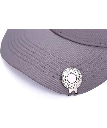 GHHJX Magnetic Golf Hat Clip with Ball Aiming Marker - Professional Golf Training Aids (6pcs, Sliver) - Buy Online on GoSupps.com