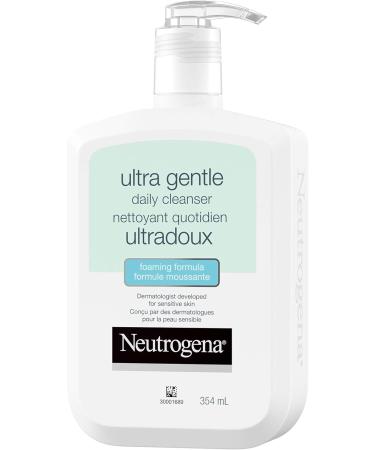 Neutrogena Daily Foaming Facial Cleanser - Makeup Remover Face Wash - Hypoallergenic Oil Free - Pump Bottle 354 mL Foaming Cleanser - Buy Online on GoSupps.com