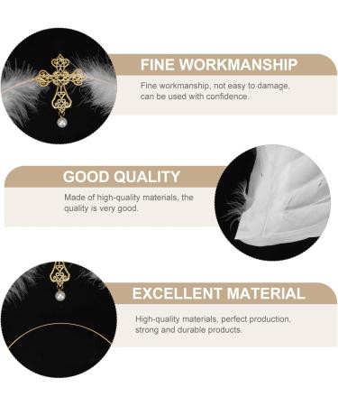 Wedding Headband White Angel Wing Headbands Dress up Fancy Cosplay Party Costume Headpiece for Women Bridal Wedding Christmas Hair Accessory Virgin Headpiece - Buy Online on GoSupps.com