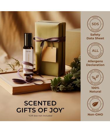 Frankincense Roll On & Cedarwood Essential Oil for Hair Set - Essential Oils Aromatherapy Roll On with Essential Oil Set - 2x0.34 fl oz - Gya Labs - Buy Online on GoSupps.com