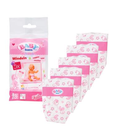 BABY born - 5 Diapers