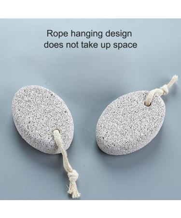 2-Piece Nature Pumice Stone & Lava Scrubber Set | Effective Dead Skin Remover for Feet & Hands - Buy Online on GoSupps.com