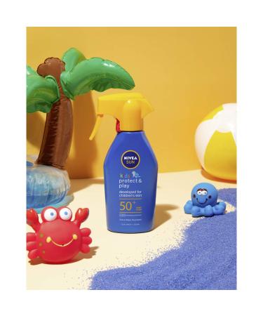 NIVEA Bronzing Pistachio SPF 50+ Sunscreen Spray 300ml - Buy Online on GoSupps.com