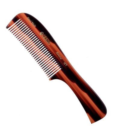 Kent 10T Large all Coarse Hair Detangling Comb  Wide Teeth for Long Thick Curly Wavy Hair. Hair Detangler Comb For Wet and Dry. Rake Comb Saw-Cut from Cellulose and Hand Polished  Handmade in England 1 PACK Tortoiseshell