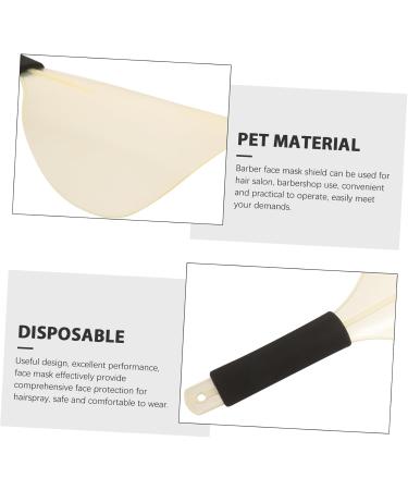 HAPINARY Hair Mask Barber Mask Mask for Hairspray Hairdressing Mask Cover Mask Cover for Hairspray Haircut Mask Hairspray Mask Plastic Mask - Buy Online on GoSupps.com