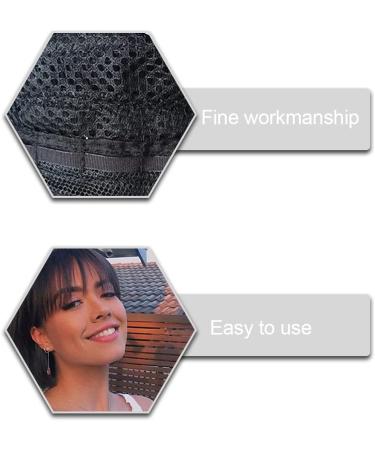 Black Bob Wig with Fringe - Short Synthetic Hair Wig for Women | Perfect for Parties, Cosplay & Costumes - Buy Online on GoSupps.com