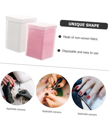 Ipetboom 2 Boxes Eyelash Wipes Nail Wipes for Gel Nails Lint Lint Wipes for Nails Eyelash Glue Remover Pad Lint Nail Wipes for Gel Nails Nail Polish Remover Pad - Buy Online on GoSupps.com