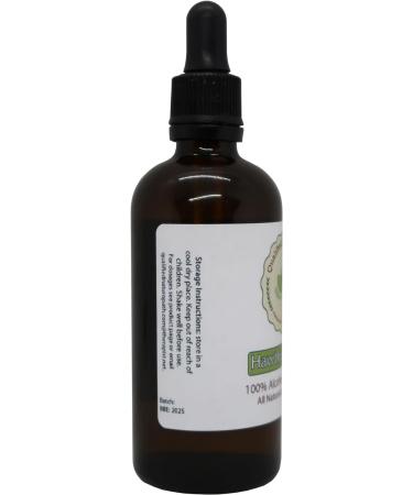 Hawthorn Berry Herbal Tincture (Alcohol & Glycerin Free) 110ml in Glass Bottle with Rubber Pipette (x1) - Buy Online on GoSupps.com