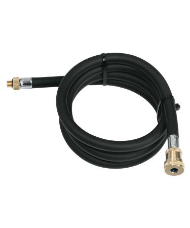 SKS accessory hose with brass nipple for DV/SV for racing compressor black 50 x 2 x 2 cm - Buy Online on GoSupps.com
