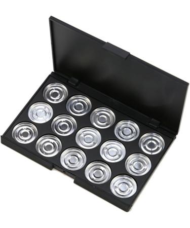 Angoily 2pcs 15 Eye Shadow Eyeshadow Empty Makeup Empty Cosmetic Case Makeup Box Foundation Concealer Travel - Buy Online on GoSupps.com