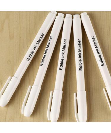 UPKOCH Fondant Assist Tool Baking Pigment Pen Painting Chocolate Pens Gummy Pencils Paintbrush Cookies Cake Marker Pen Gumdrops Crackers Baking Pen Plastic White Baking Supplies Pen - Buy Online on GoSupps.com