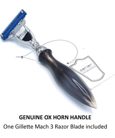 Buy Parker Razor Plane with Oxenhorn Handle & Mach 3-Compatible Blades - Three Blades Included International Shipping Available - Buy Online on GoSupps.com