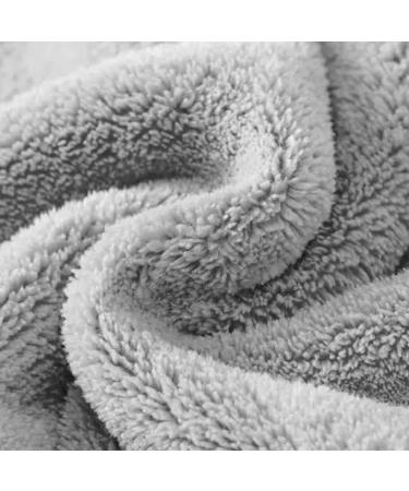 Gukasxi Hooded Baby Towel - Extra Large 140x70 cm, Ultra Soft & Absorbent Bath Towel for Baby Girls and Boys - Gray - Buy Online on GoSupps.com