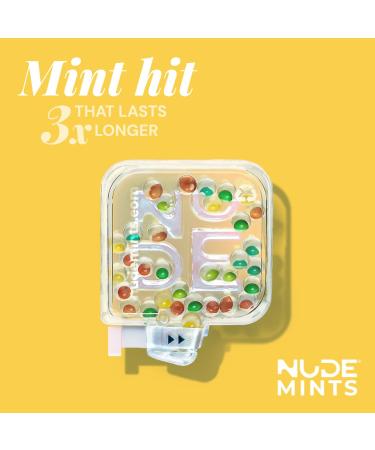 NUDE MINTS | Sugar-Free Dual Action Liquid Capsules | Extreme Bad Breath Treatment | 300 Capsules | Lasts 3X Longer & 3X Stronger | All Flavors Available - Buy Now - Buy Online on GoSupps.com