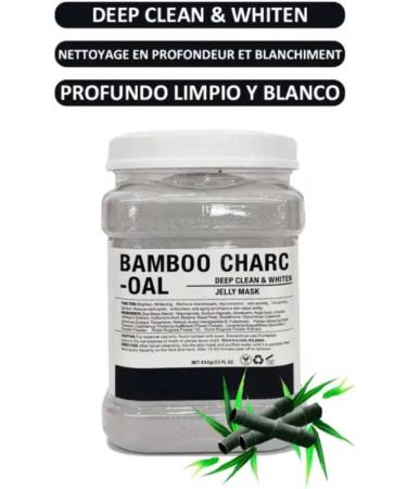Moisturizing face mask for dry skin care bamboo charcoal gel powder peel-off 650g - Buy Online on GoSupps.com