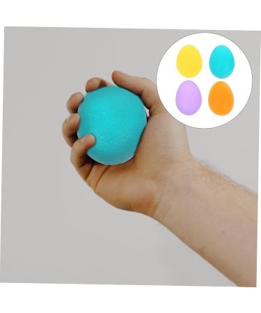 Hapinary 4-Piece Finger Strength Exercise Balls | Hand Therapy Grip Trainers for Improved Dexterity & Grip Strength - Buy Online on GoSupps.com