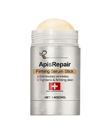 Mimoqk Firming Stick Moisture Balm Stick 30g Bee Extract Lifting Tightener Hydrating Rejuvenating Sculpting Moisturizer for Chin Chest Body Facial Care Routine