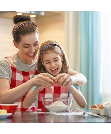 Elegant Rhinestone Hair Accessories Set - Non-Slip Headbands & Slippery Hair Ripes for Women - Buy Online on GoSupps.com