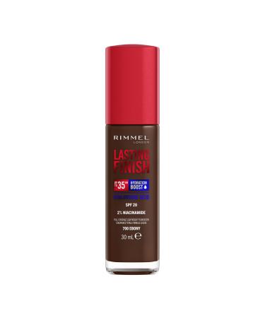 Rimmel Lasting Finish 35HR Foundation - 700 Ebony 700 Ebony Lasting Finish 35HR Foundation