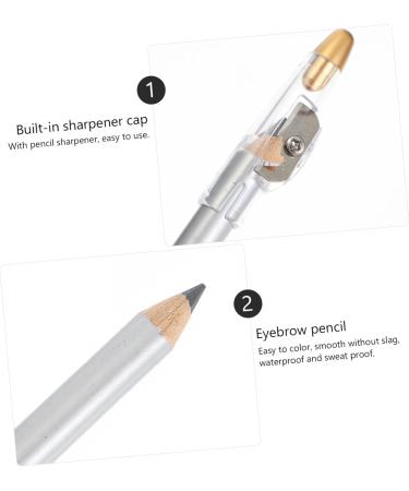 Amosfun 8pcs Tool -in- Eyeliner Pencil Women Sharpener Pen Strokes Eyebrow with Makeup Pencils Girls 1 count (Pack of 1) As Shown - Buy Online on GoSupps.com