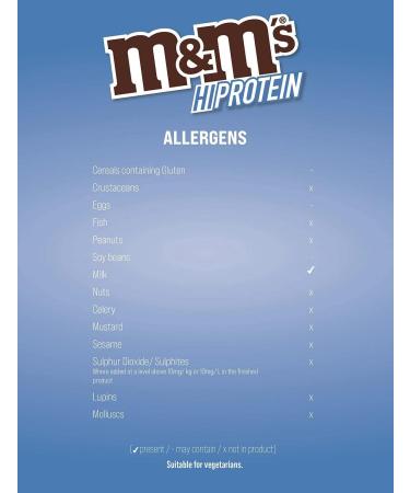 Mars M&M HiProtein powder 875g - Buy Online on GoSupps.com
