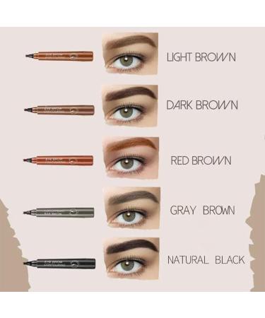 4Pcs Nexavale Eyebrow Pencil Nexavale Magic Eyebrow Pencil 2024 New Magic Eyebrow Pencil Nexavale (Red Brown) - Buy Online on GoSupps.com