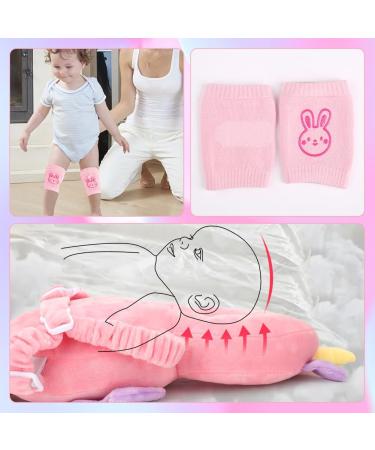 Buy Gohytal Adjustable Baby Head Protector & Knee Pads for Safe Crawling | Ideal Holiday Gift for 4-24 Months - Buy Online on GoSupps.com