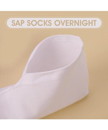 WLLHYF 3 Pairs Moisturizing Socks for Dry Feet - Overnight Spa Socks for Women - Lotion Infused Moisture Enhancing Socks - Buy Online on GoSupps.com