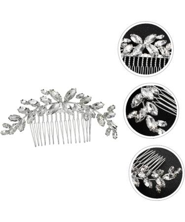 Ipetboom 1pc Bridal Comb Hair Claw Clips for Women Bat Hair Bow Hair Clip for Women Faux Buns Hairpins Hair for Crystal Hair Small Soap Tiara Banquet Alloy Rhinestones Accessories - Buy Online on GoSupps.com