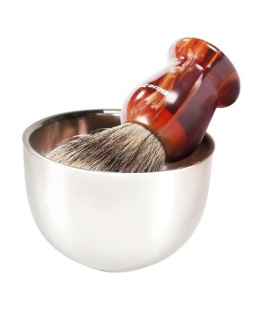 Beard Cleaning Brush | Men's Beard Care Accessory | Resin Handle Beard Brush for Ultimate Grooming - Buy Online on GoSupps.com