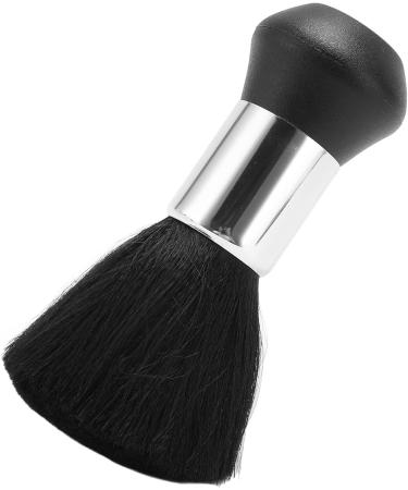 Black Neck Duster Brush Easy Using Hair Cutting Brush for Face Neck Cleaning Soft Comfortable Neck Face Dust Brush with Ergonomic Handle Practical Barber Brush for Home Salon - Buy Online on GoSupps.com