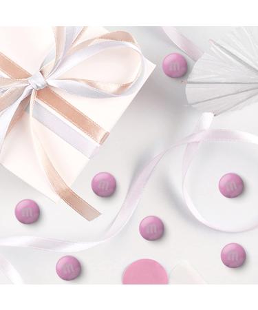 M&Ms Milk Chocolate Pink Candy - 2lbs Bulk Resealable Pack for Candy Buffet, Baby Shower, Gender Reveal, Parties, Wedding, Candy Bar & DIY Snacks - Buy Online on GoSupps.com