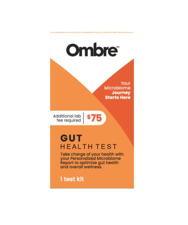 Ombre Gut Health Test Kit, Microbiome at-Home Testing Kit for Personalized Food and Probiotic Recommendations